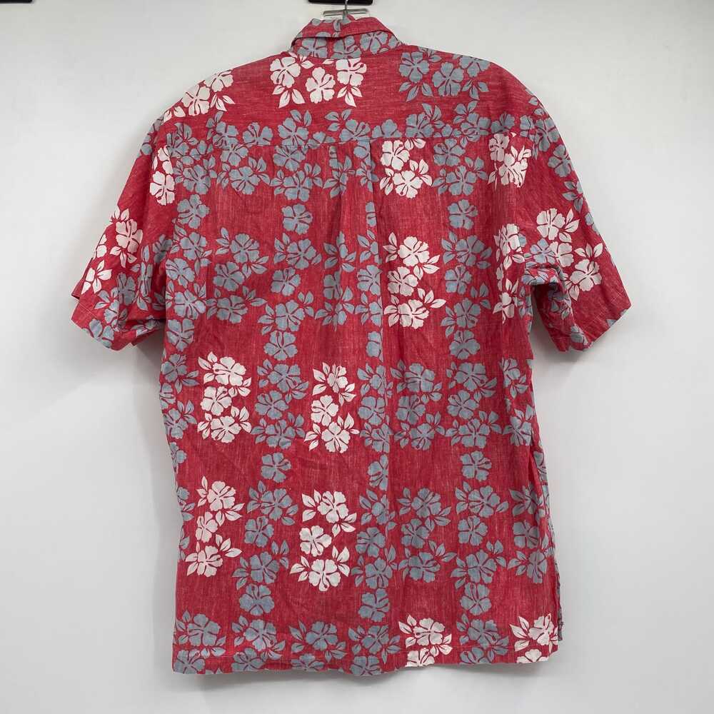 Cooke Street Red Gray Tropical Button-Up Shirt | Mens M - Picture 4 of 4